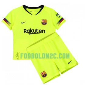 FC Barcelona Børn Udebanesæt 2018-2019 Kortærmet (+ Korte bukser)